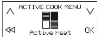 BAUKNECHT CTAC 8905AFS AL - Per attivare la funzione Active heat: - 1
