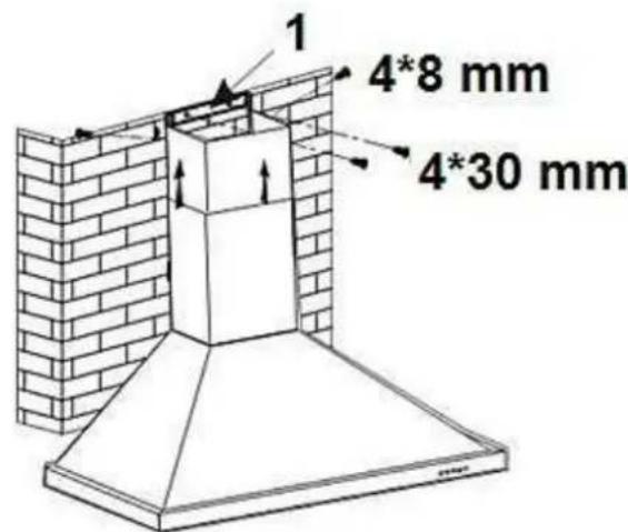 PKM 904060 BZ - Installation of the chimney - 3
