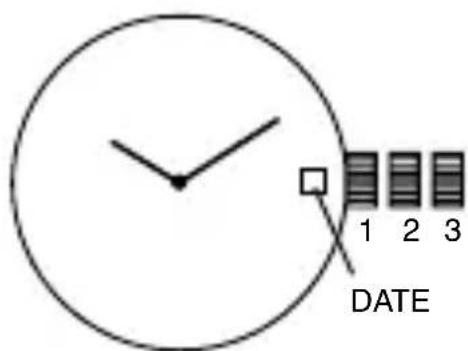 Michael Kors Parker MK6176 - Réglage de la date - 1