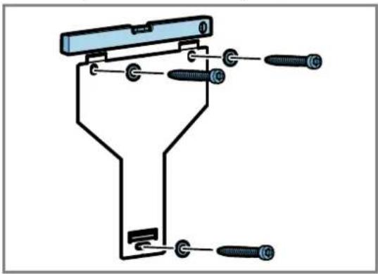 Junker JD66LF60 - Installing the appliance bracket - 1