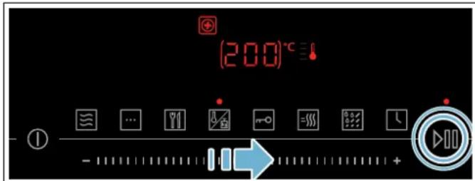 Junker JC4119860 - Setting the heating function and temperature - 3