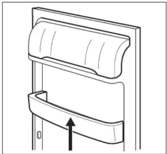 JUNO JCN08820S7 - Positioning the door shelves - 1