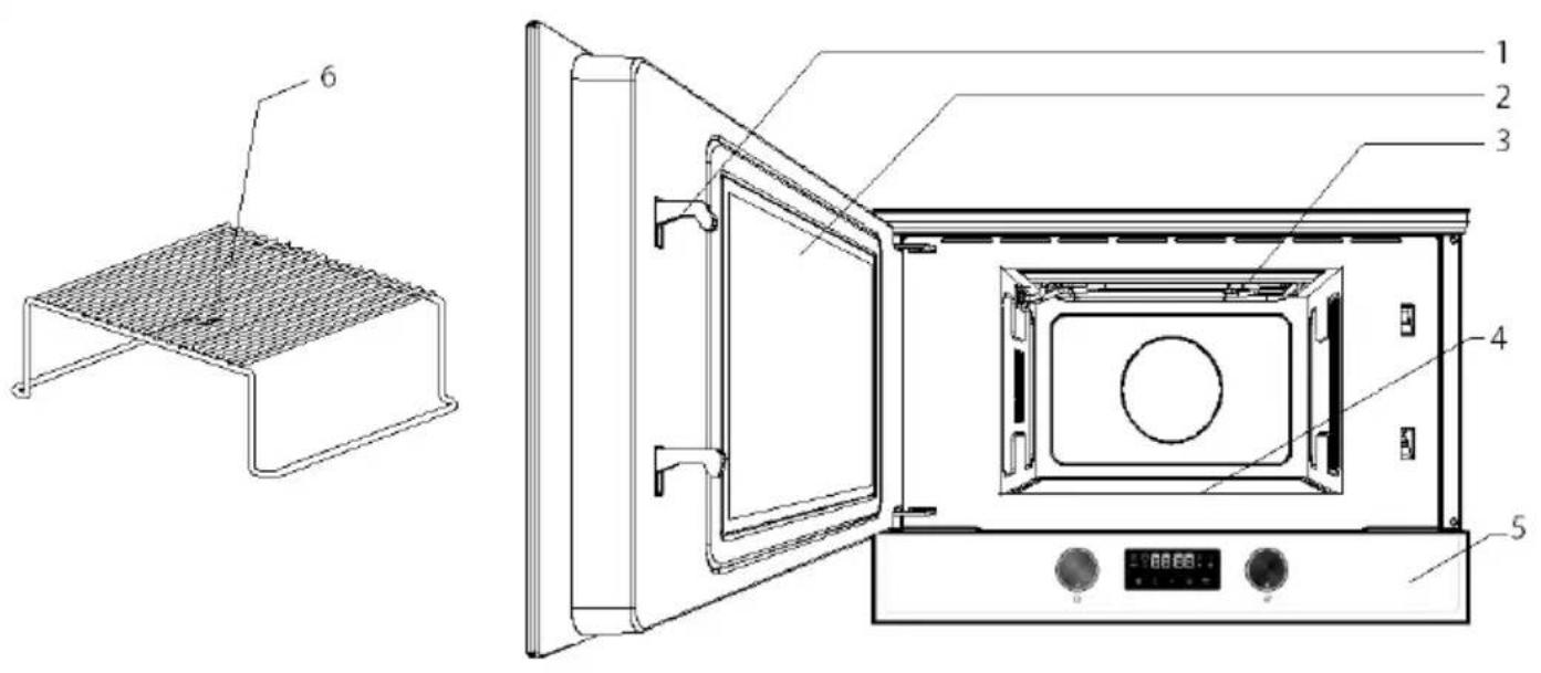 TEKA MS 622 BIS R - Description du four - 1