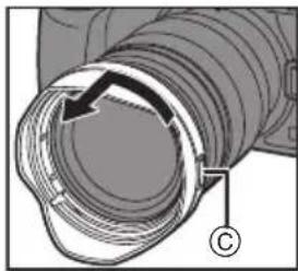 PANASONIC Lumix HX1025GK - ■ Lentsf-1dを取の外す - 1