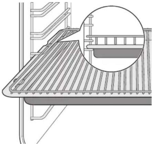 Juno Electrolux JOC69400X - Insertion de la grille et de la l'echefrite ensemble : - 1