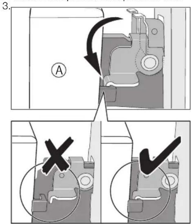 Juno Electrolux JOC69400X - Installation de la porte du four - 2