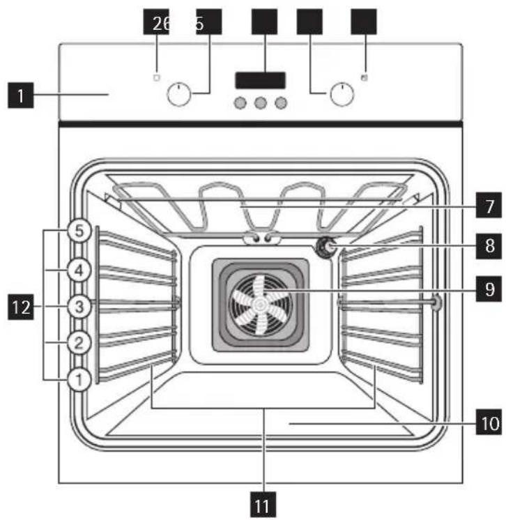Juno Electrolux JOC65140X - Vued'ensemble - 1