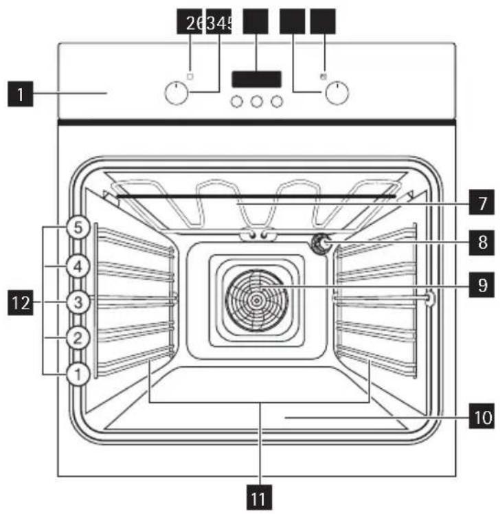 Juno Electrolux JOB53000X - Vue d'ensemble - 1
