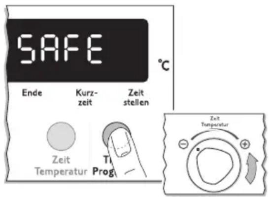 Juno Electrolux JEH56301E - Activation de la sécurité enfants - 1