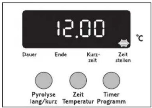 Juno Electrolux JEH56301E - Régler et modifier l'heure du jour - 1