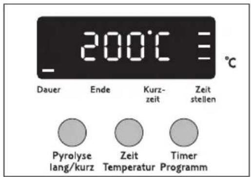 Juno Electrolux JEH56301E - Savoir quelle est l'heure sélectionnée ou quel est le temps restant - 6