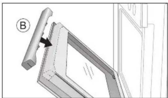 Juno Electrolux JEH56301E - Montage des vitres de la porte - 3