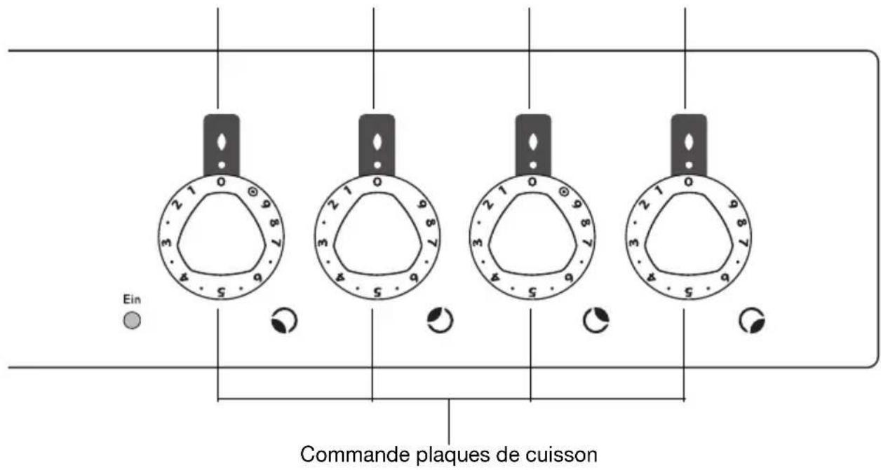Juno Electrolux JEH55001A - Niveau de cuisson - 2