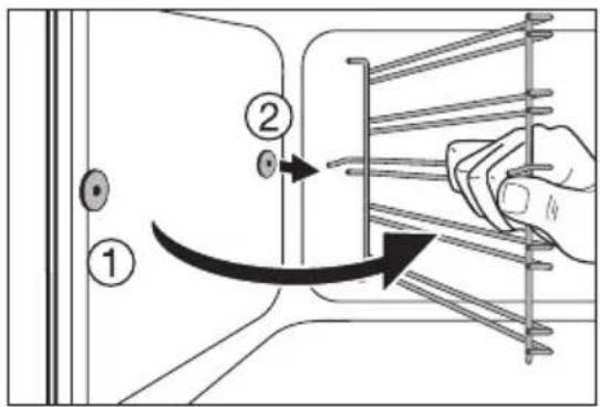 Juno Electrolux JEH55001A - Enlever un gradin fil - 2