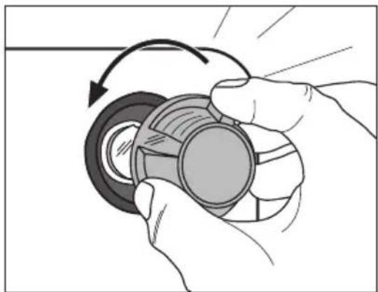 Juno Electrolux JEH55001A - Remplacer la lampe du four/nettoyer la vitre de protection - 1