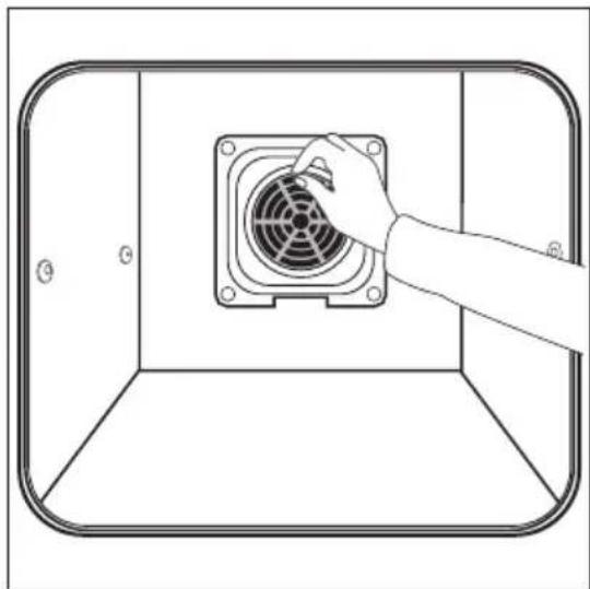 Juno Electrolux JEH55001A - Insérer le filtre à graisse - 1