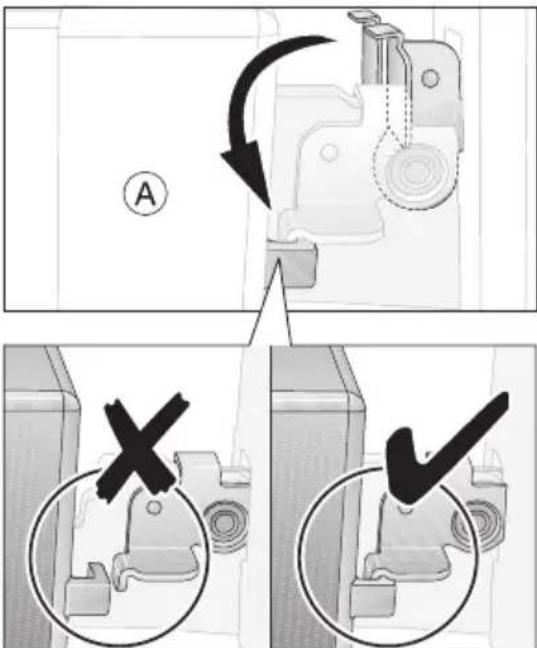 Juno Electrolux JEH55001A - Accrochage de la porte du four - 3