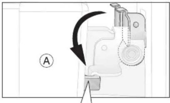 Juno Electrolux JEB34002B - Accrochage de la porte du four - 3