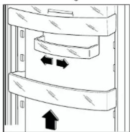 Juno Electrolux JRN44100 - Door shelves - 1