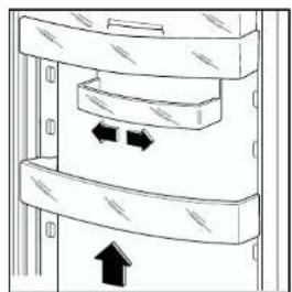 Juno Electrolux JDN44120 - Door shelves - 1