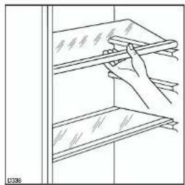 Juno Electrolux JDN44120 - Movable shelves - 1