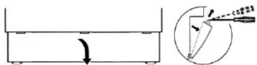 SMEG LSTA147S - Debrancher la machine. - 2