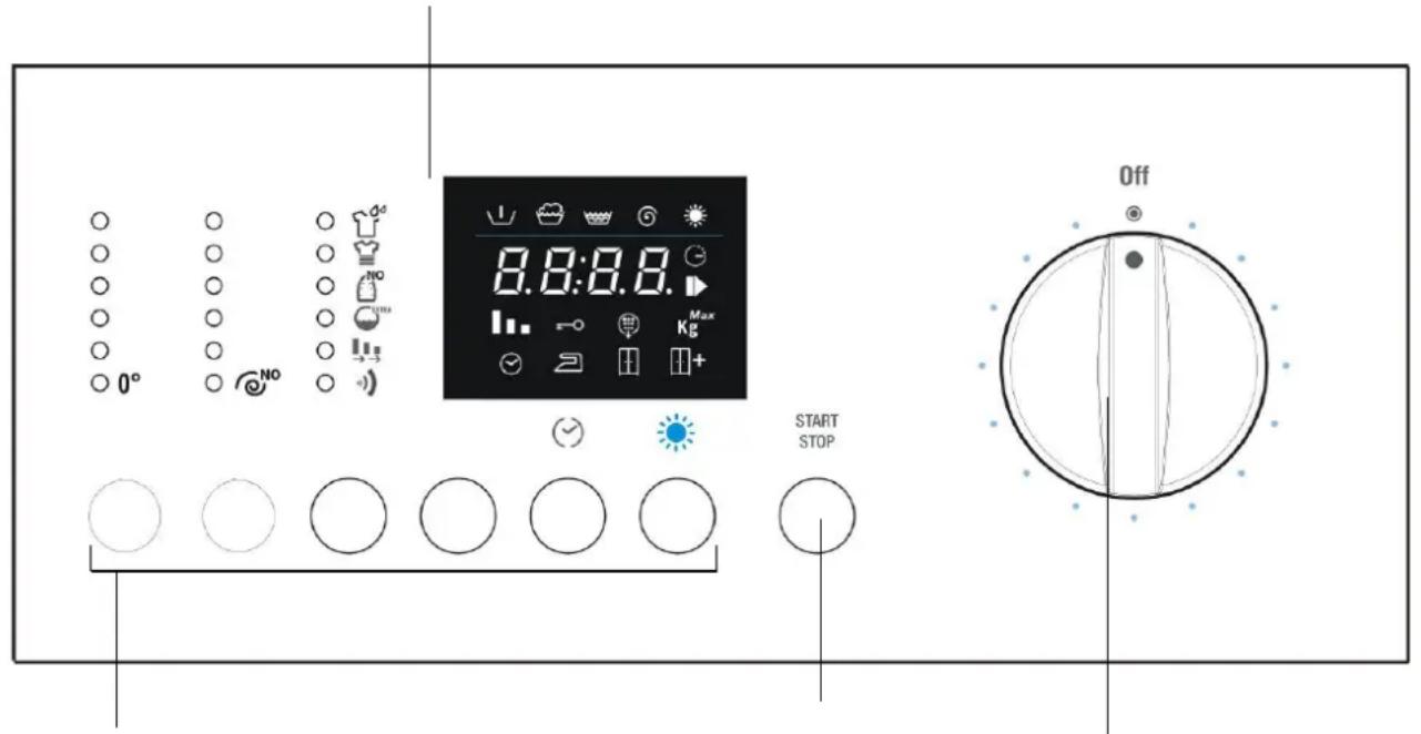 SMEG LSTA147S - PANNEAU DES COMMANDES - 1