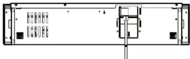 SMEG CPV615NX - Position du cordon d'alimentation - 1