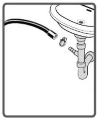 SMEG LBW710IT - CHAPITRE -3: INSTALLATION DE VOTRE LAVE-LINGE (BRANCHEMENT DU TUYAU DE VIDANGE) - 1