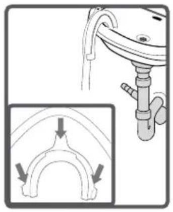 SMEG LBW610CIT - CHAPITRE -3: INSTALLATION DE VOTRE LAVE-LINGE (BRANCHEMENT DU TUYAU DE VIDANGE) - 2