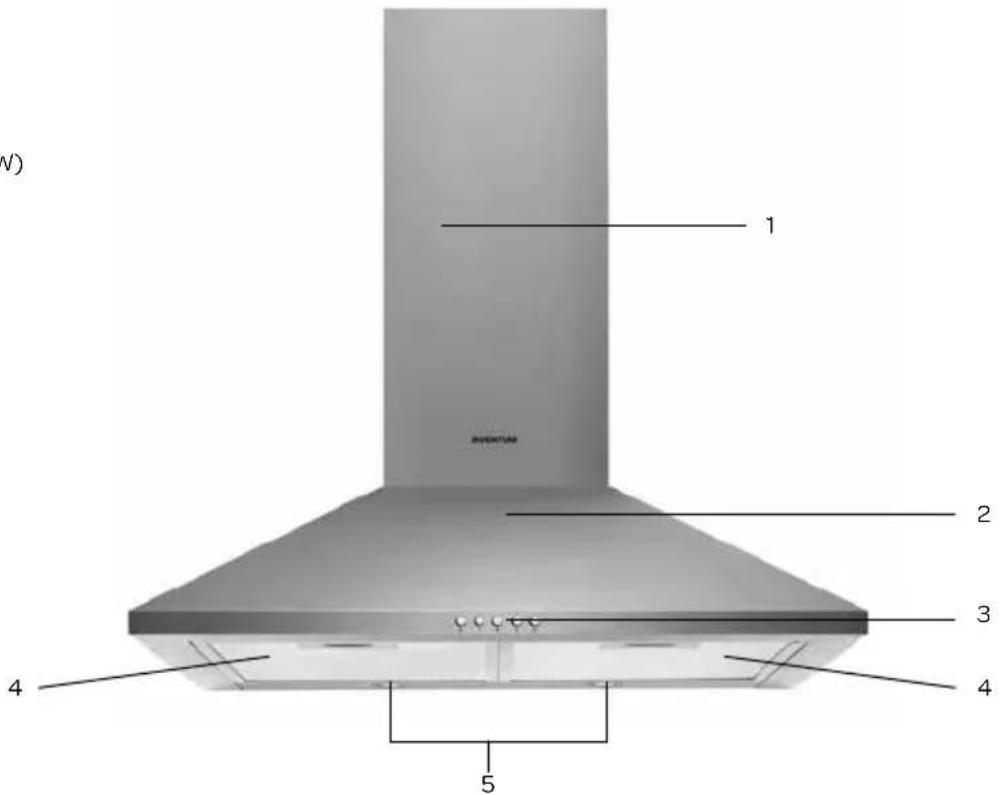 INVENTUM AKP60RVS - product omschrijving - 1
