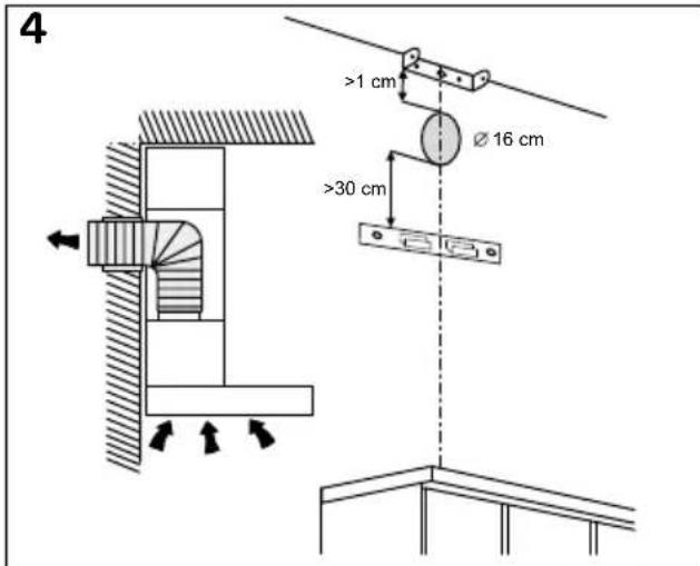 INVENTUM AKB90RVS - Read these installation instructions carefully before starting the installation. - 6