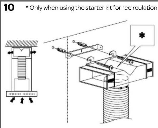 INVENTUM AKB90RVS - Read these installation instructions carefully before starting the installation. - 8