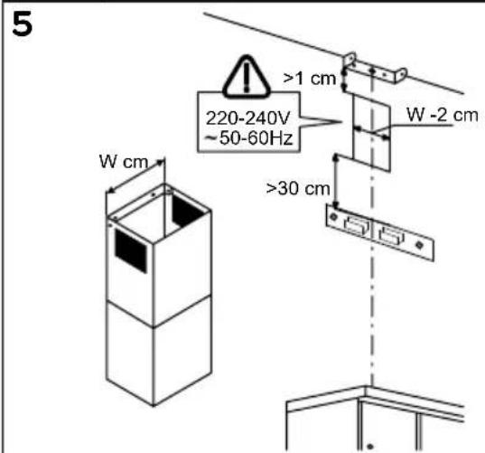 INVENTUM AKB90RVS - Read these installation instructions carefully before starting the installation. - 3