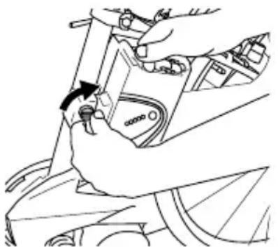 Flyer Flogo - 1) Inserting the battery - 1
