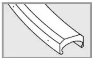 Flyer Flogo - Worn brake pads - 1