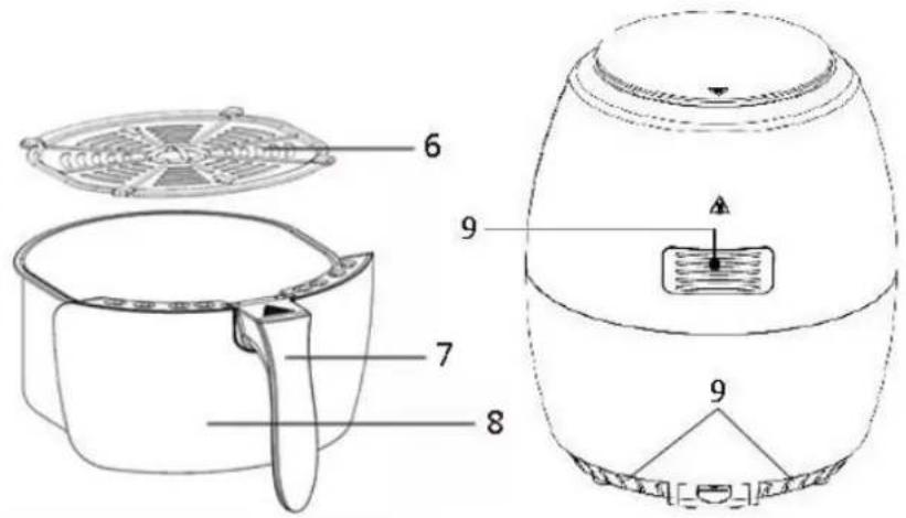 Emerio AF112828 - DESCRIPTION DES PIECES - 2
