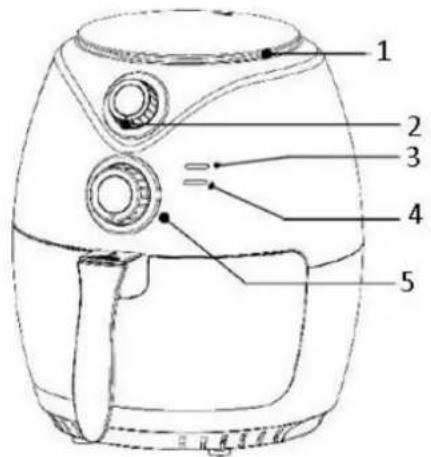 Emerio AF112828 - DESCRIPTION DES PIECES - 1