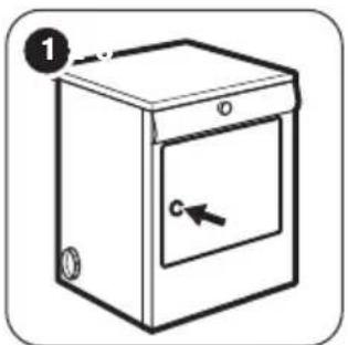 ZANUSSI ZTAB250NL - HET FILTER SCHOONMAKEN - 2