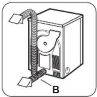 ZANUSSI ZTAB250NL - TUYAU D'ÉVACUATION - 6