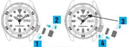 SEIKO Presage SRP693J1 - Mise en marche initiale de la montre: - 1