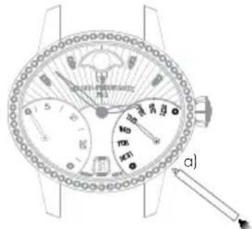 Girard-Perregaux Laureato 8101532001FK6A - Jour de la semaine - 1