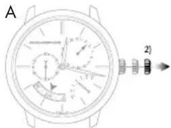 Girard-Perregaux Laureato 8100511632BB6A - Stunden und Minuten - 1