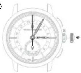 Girard-Perregaux Laureato 8100511632BB6A - Second fuseau horaire (heure locale) - 2