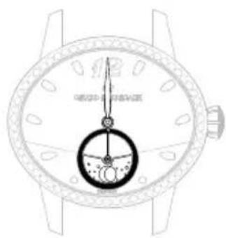 Girard-Perregaux Laureato 8100511632BB6A - CHTbIBaHHe NOKa3AHN - 3