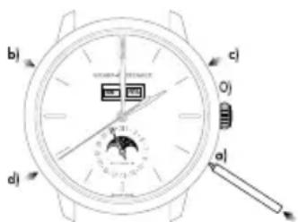 Girard-Perregaux Laureato 8100511632BB6A - Mondphasen - 1