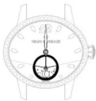 Girard-Perregaux Laureato 8100511632BB6A - Ablesen - 3