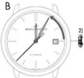 Girard-Perregaux Laureato 8100511632BB6A - Corona a tre posizioni - 4
