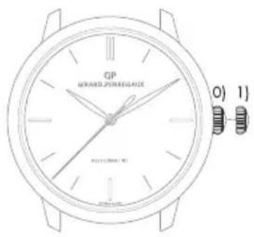 Girard-Perregaux Laureato 80189D52A632CB6A - TpexnoHOnHHa TOnOBka - 1
