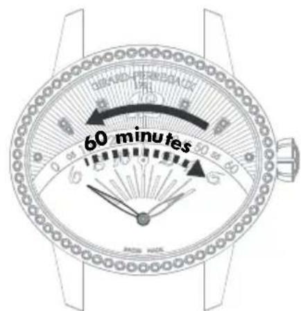 Girard-Perregaux Laureato 80189D52A632CB6A - Visualizzazione retrograda - 2